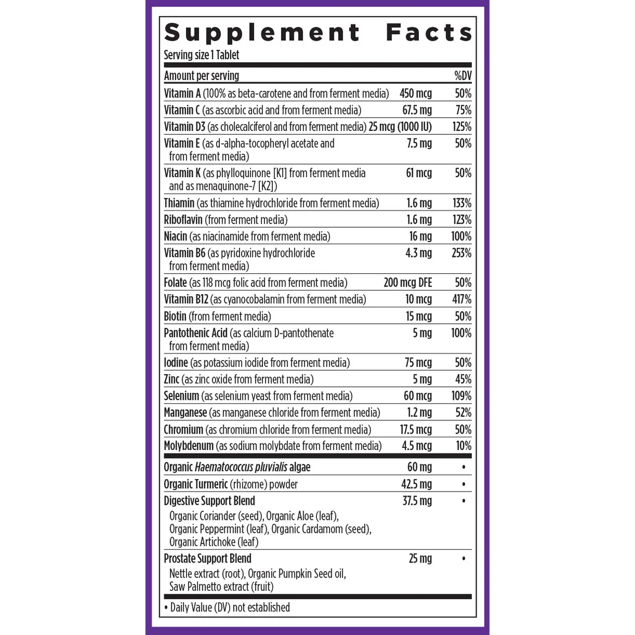 Every Man™'s One Daily 55+ Multivitamin - Image 8