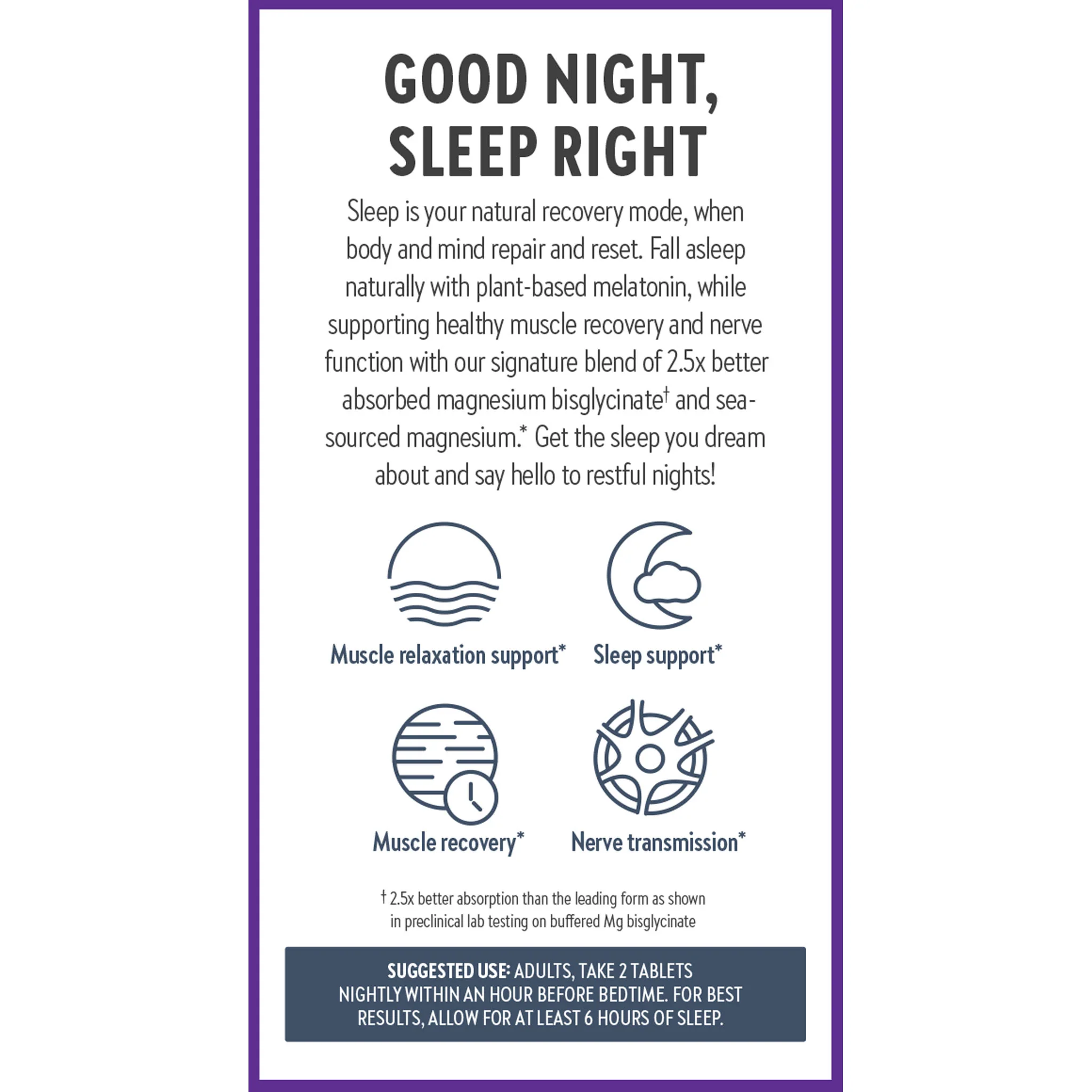 Magnesium + Plant-Based Melatonin - Image 7