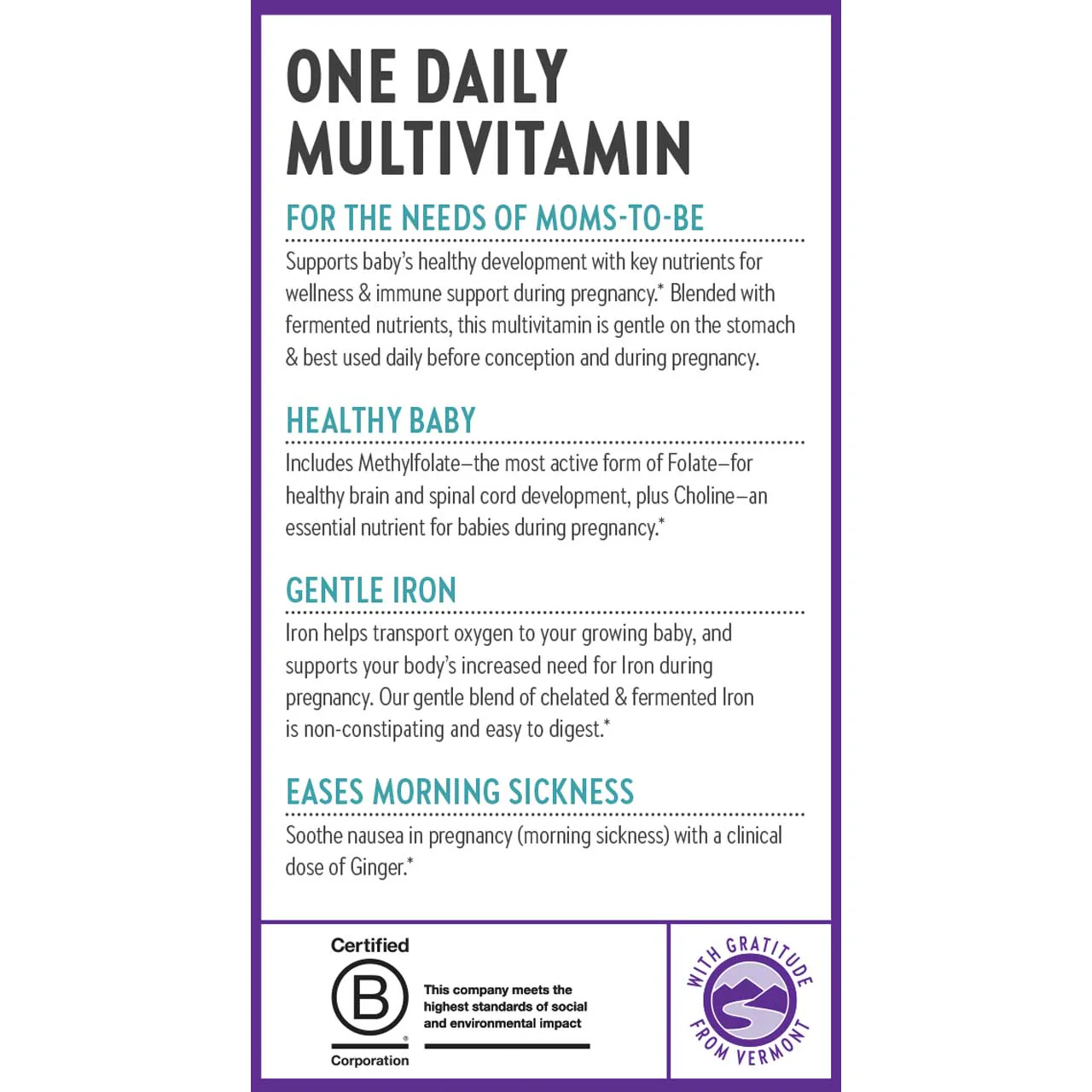 One Daily Prenatal Multivitamin - Image 6