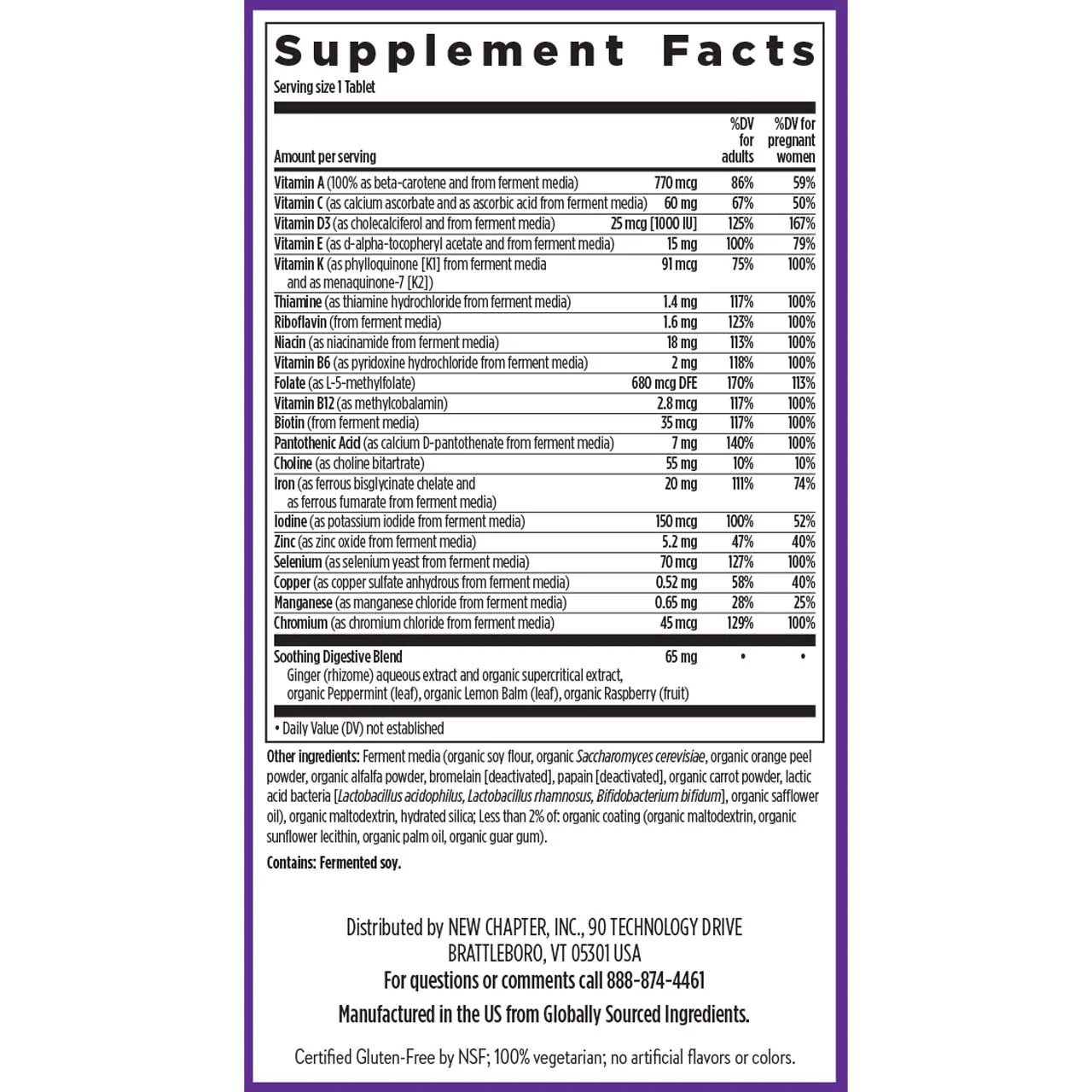 One Daily Prenatal Multivitamin - Image 8