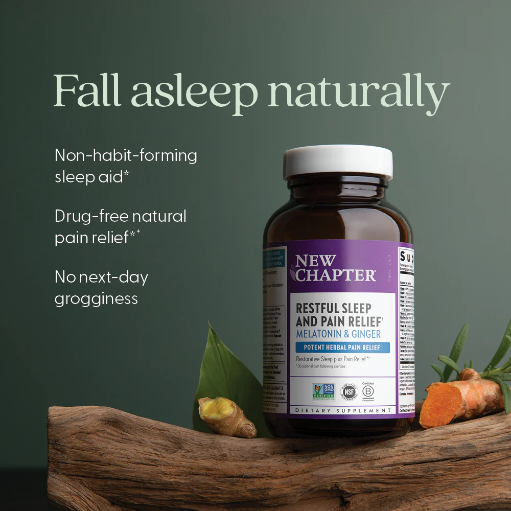 Restful Sleep and Pain Relief†: Melatonin & Ginger - Image 3