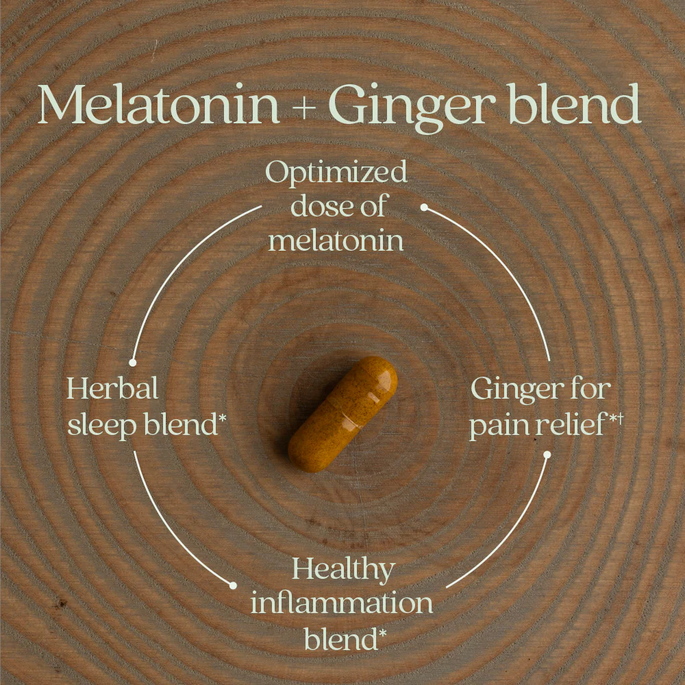 Restful Sleep and Pain Relief†: Melatonin & Ginger - Image 4