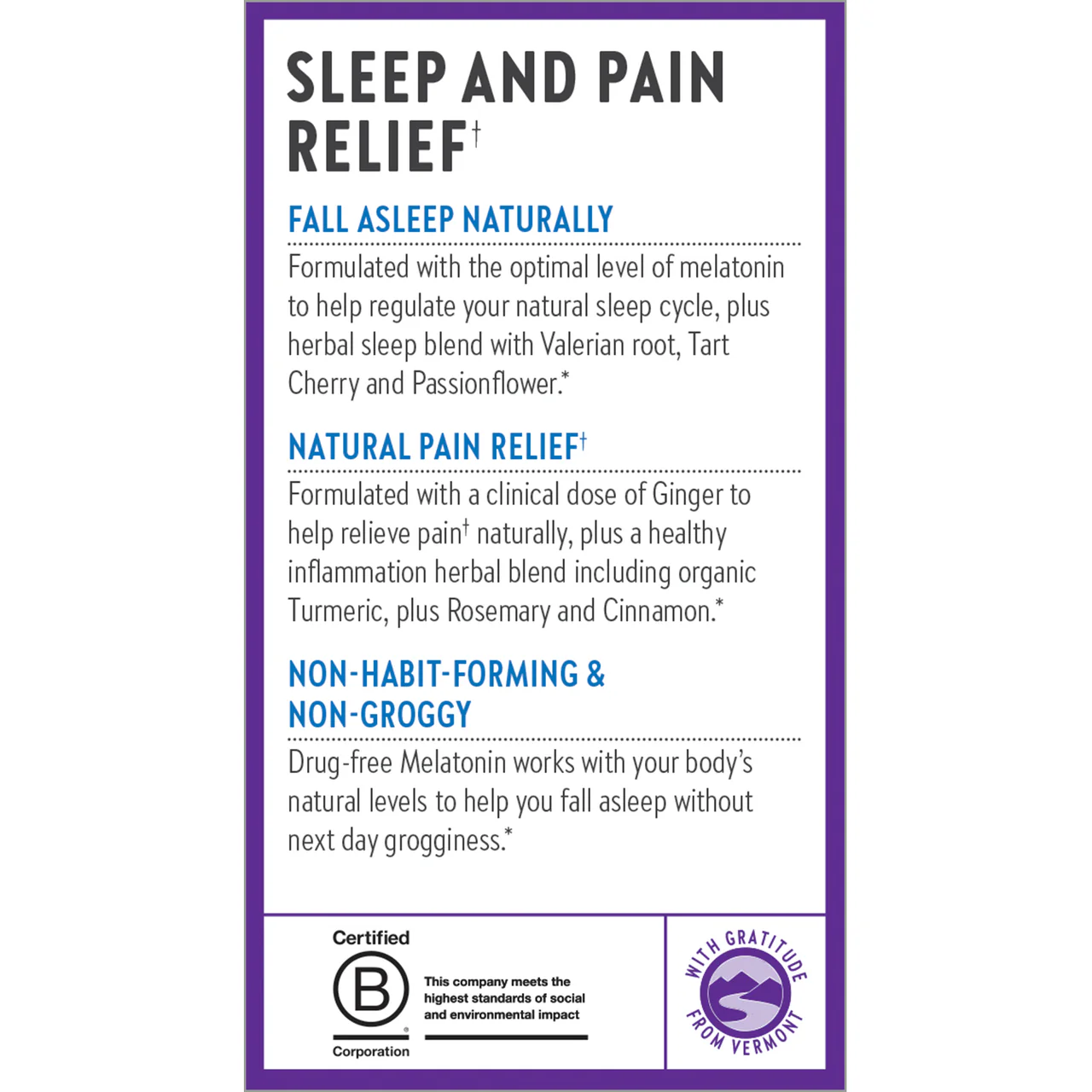Restful Sleep and Pain Relief†: Melatonin & Ginger - Image 6